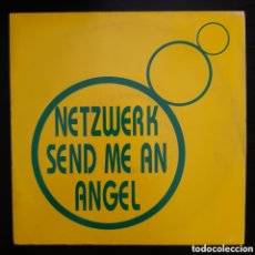 Discos de vinilo: NETZWERK – SEND ME AN ANGEL. 1992, ESPAÑA. VINILO, 7”, 45 RPM, SINGLE, PROMO