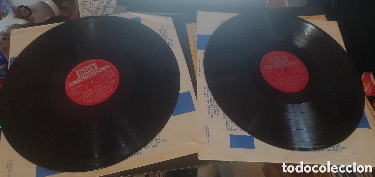 Discos de vinilo: Tom jones - 20 greatest hits. Doble lp - Foto 2