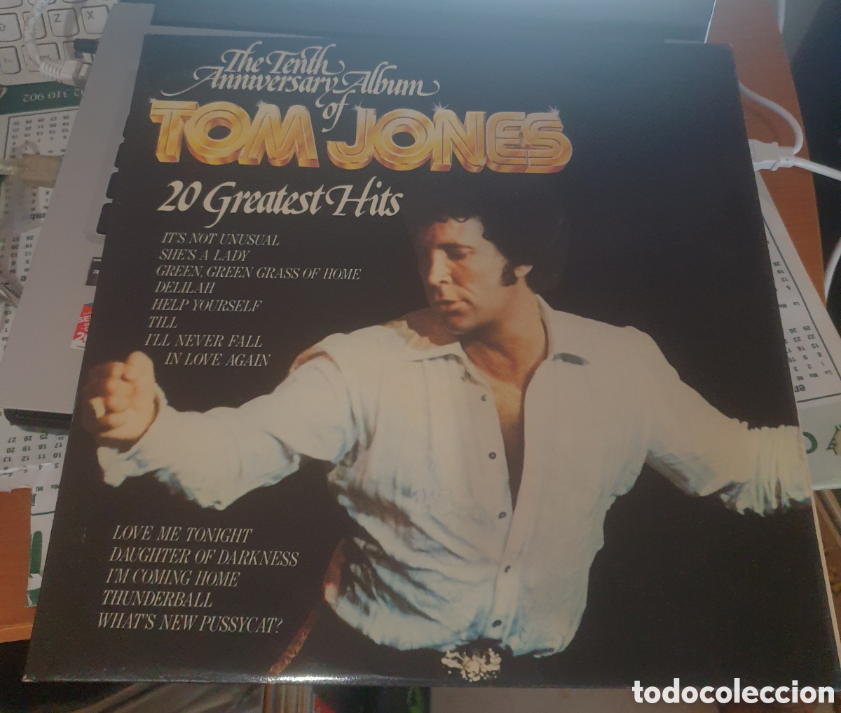 Discos de vinilo: Tom jones - 20 greatest hits. Doble lp - Foto 1