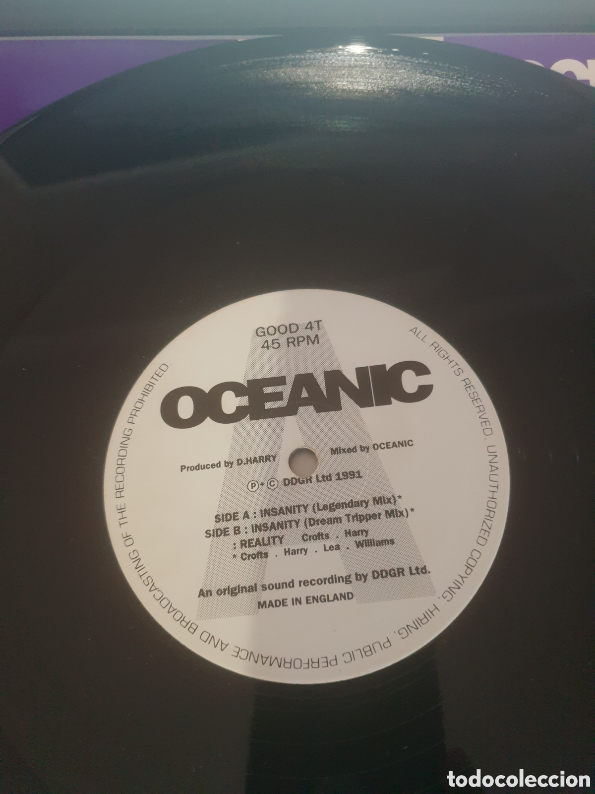 Discos de vinilo: Oceanic - insanity - Foto 3