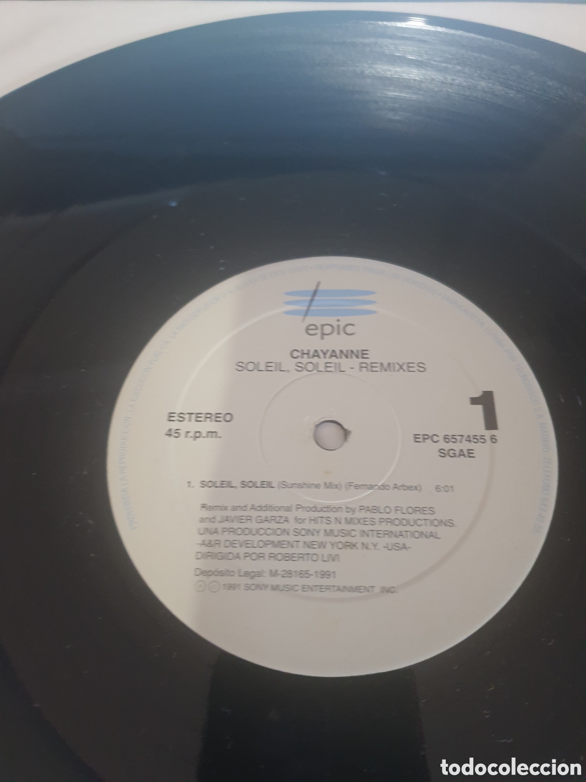 Discos de vinilo: Chayanne - soleil soleil - Foto 3