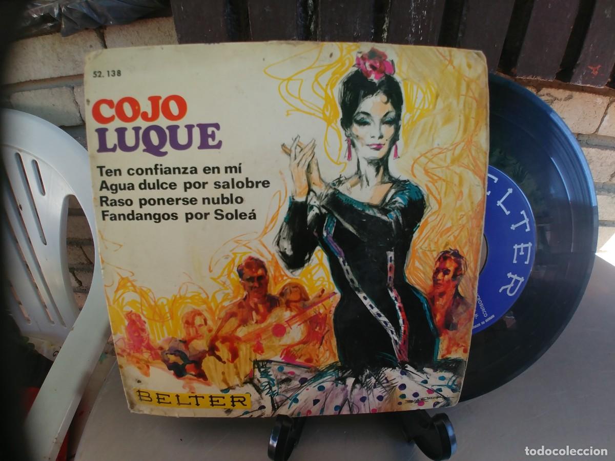Discos de vinilo: COJO LUQUE-EP TEN CONFIANZA EN MI +3 - Foto 1