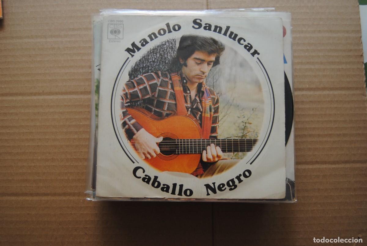 Discos de vinilo: manolo Sanlucar. caballo negro - Foto 1