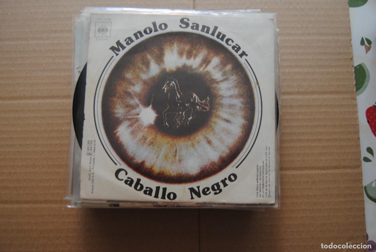 Discos de vinilo: manolo Sanlucar. caballo negro - Foto 2