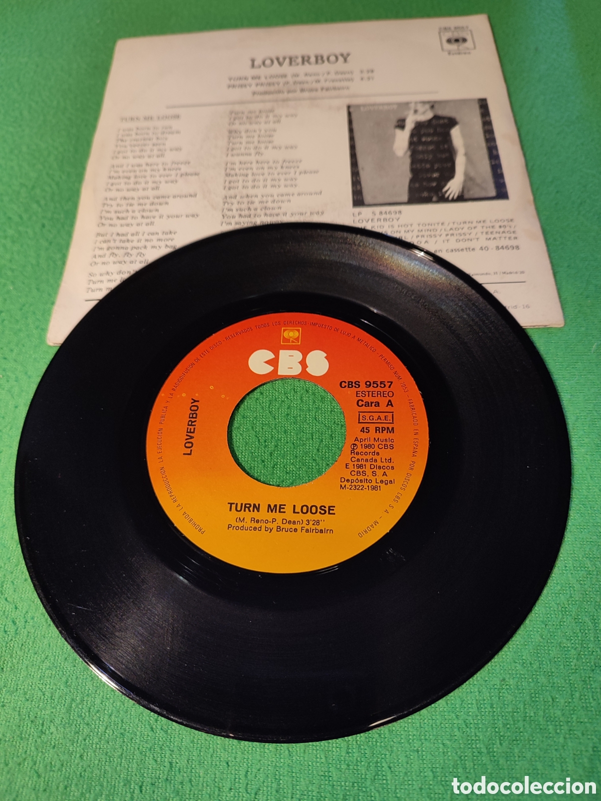 Discos de vinilo: Loverboy - Turn me loose - Foto 2