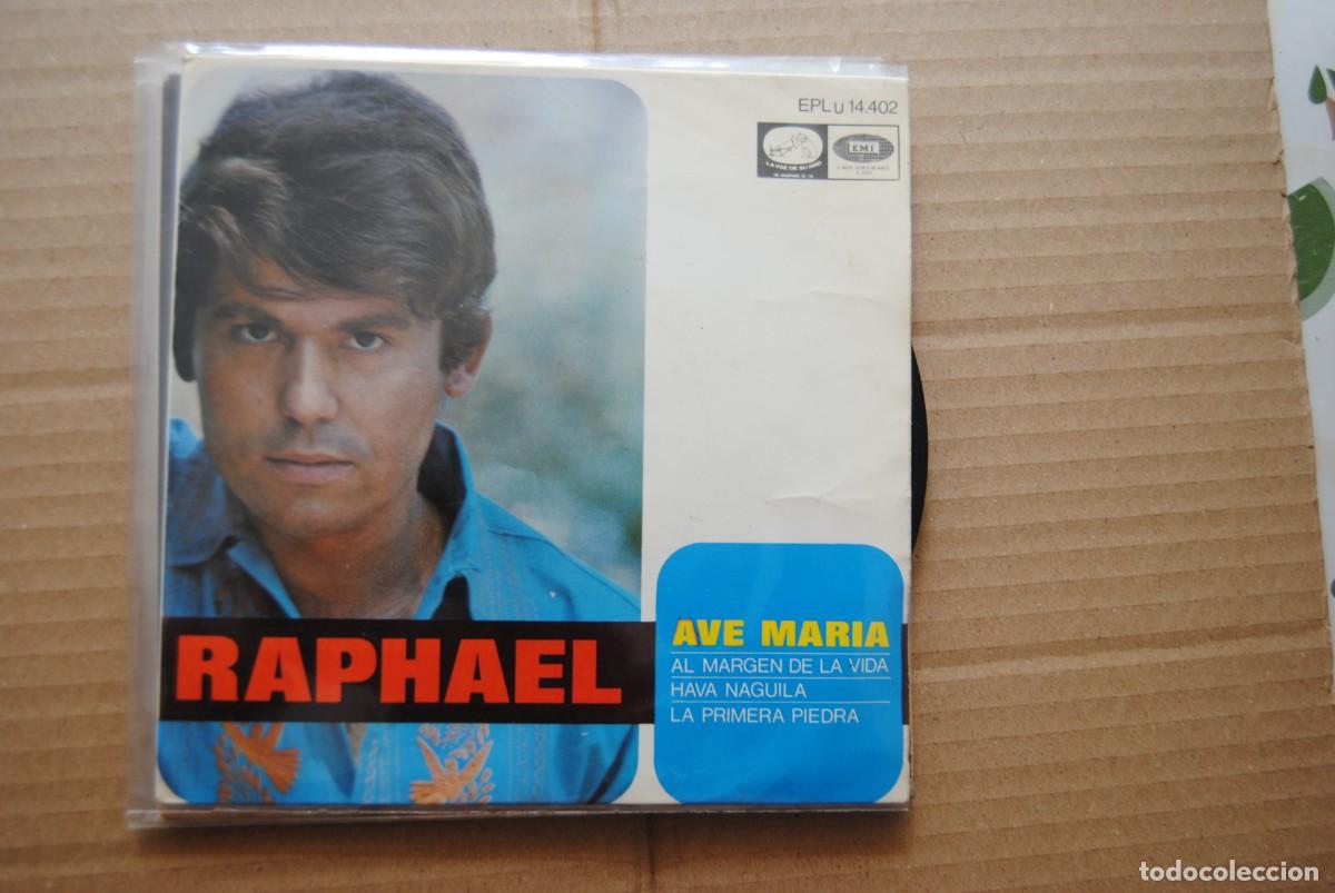 Discos de vinilo: raphael. ave maria. + 3 emi . la voz 1968. ep - Foto 1