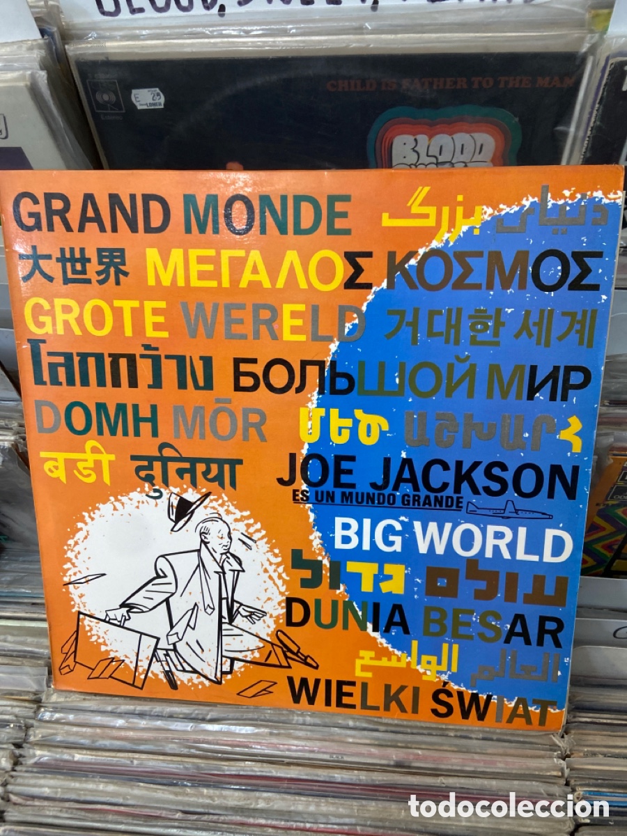 Discos de vinilo: Joe jackson big world 2 lps - Foto 1