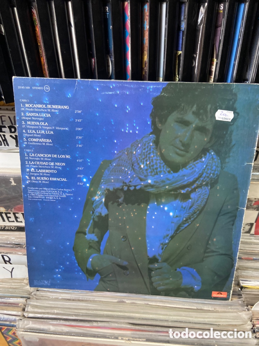 Discos de vinilo: Miguel rios rocanrol bumerang - Foto 2