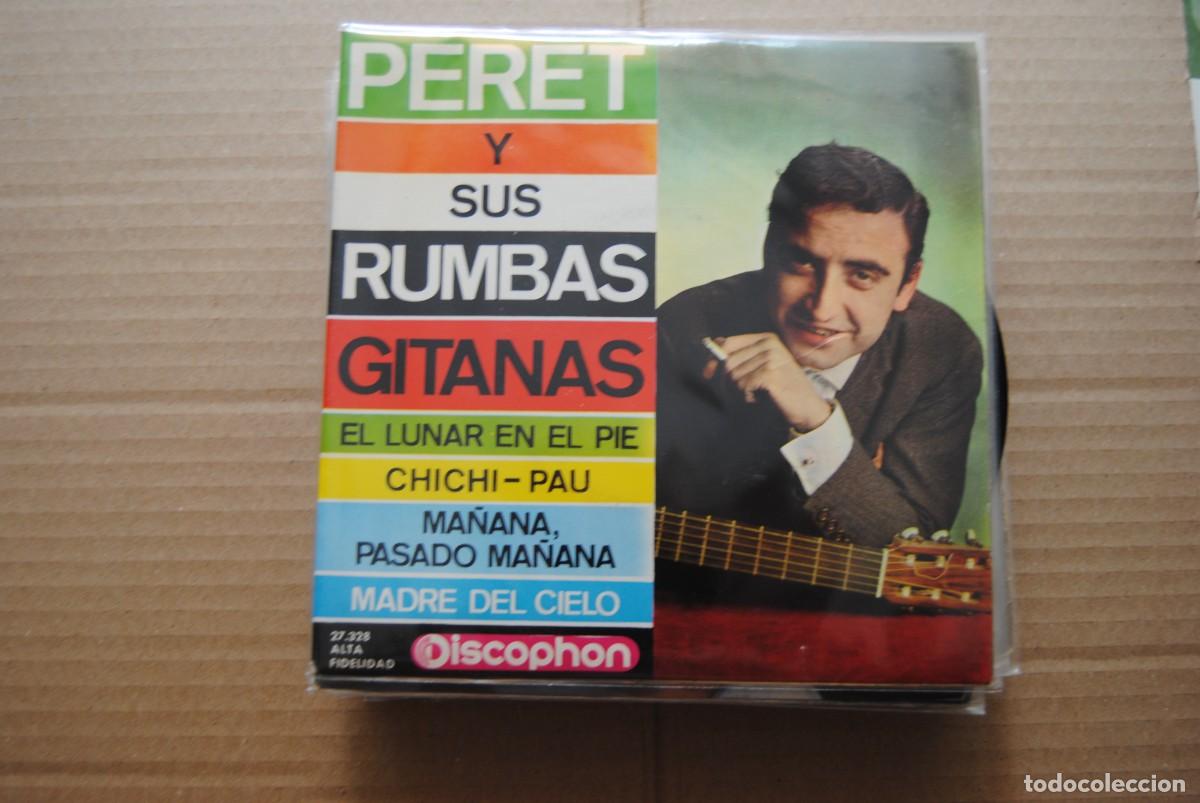 Discos de vinilo: peret y sus rumbas gitanas. el lunar en el pie +3discophon 1964 ep - Foto 1