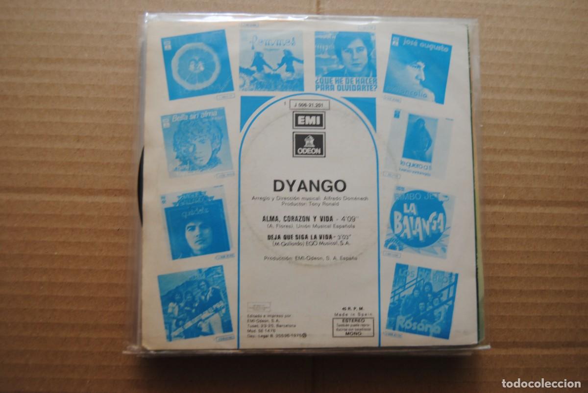 Discos de vinilo: dyango. alma, corazon y vida. emi 1975. sp - Foto 2