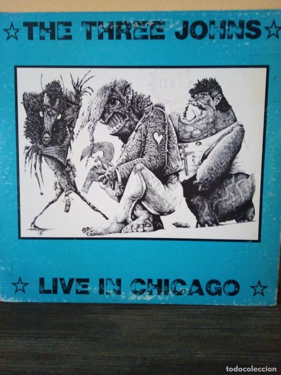 Discos de vinilo: The Three Johns, live un Chicago - Foto 1