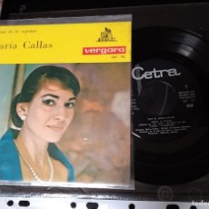 Discos de vinilo: MARIA CALLAS / VERDI LA TRAVIATA / EP 45 RPM VERGARA 1964