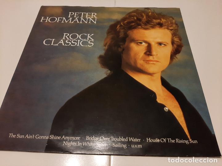 Discos de vinilo: PETER HOFMANN -ROCK CLASSICS- (1982) LP DISCO VINILO - Foto 1