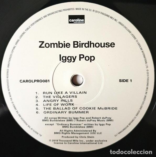 Discos de vinilo: Iggy Pop - Zombie Birdhouse - Foto 3