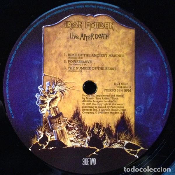 Discos de vinilo: Iron Maiden - Live After Death - Foto 5