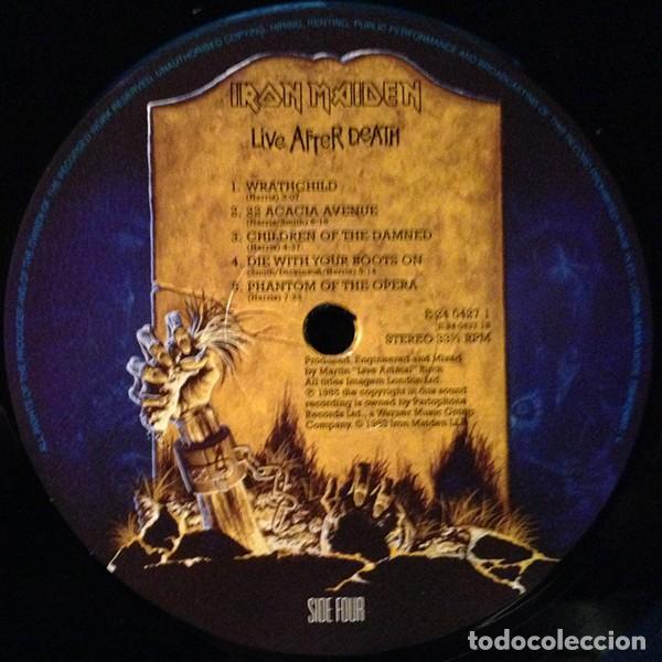Discos de vinilo: Iron Maiden - Live After Death - Foto 7