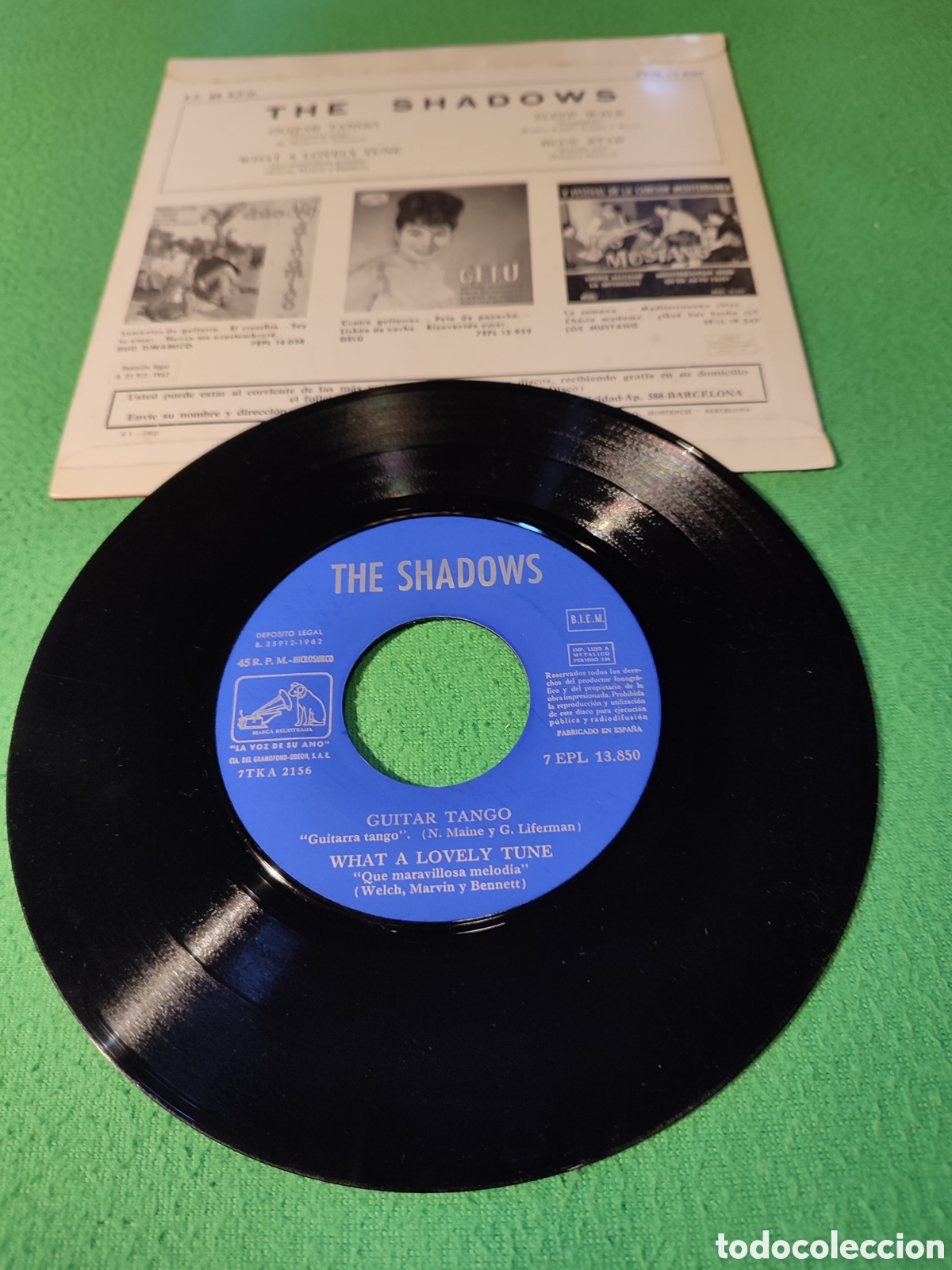 Discos de vinilo: The Shadows - Guitar tango+ 3 - Foto 2