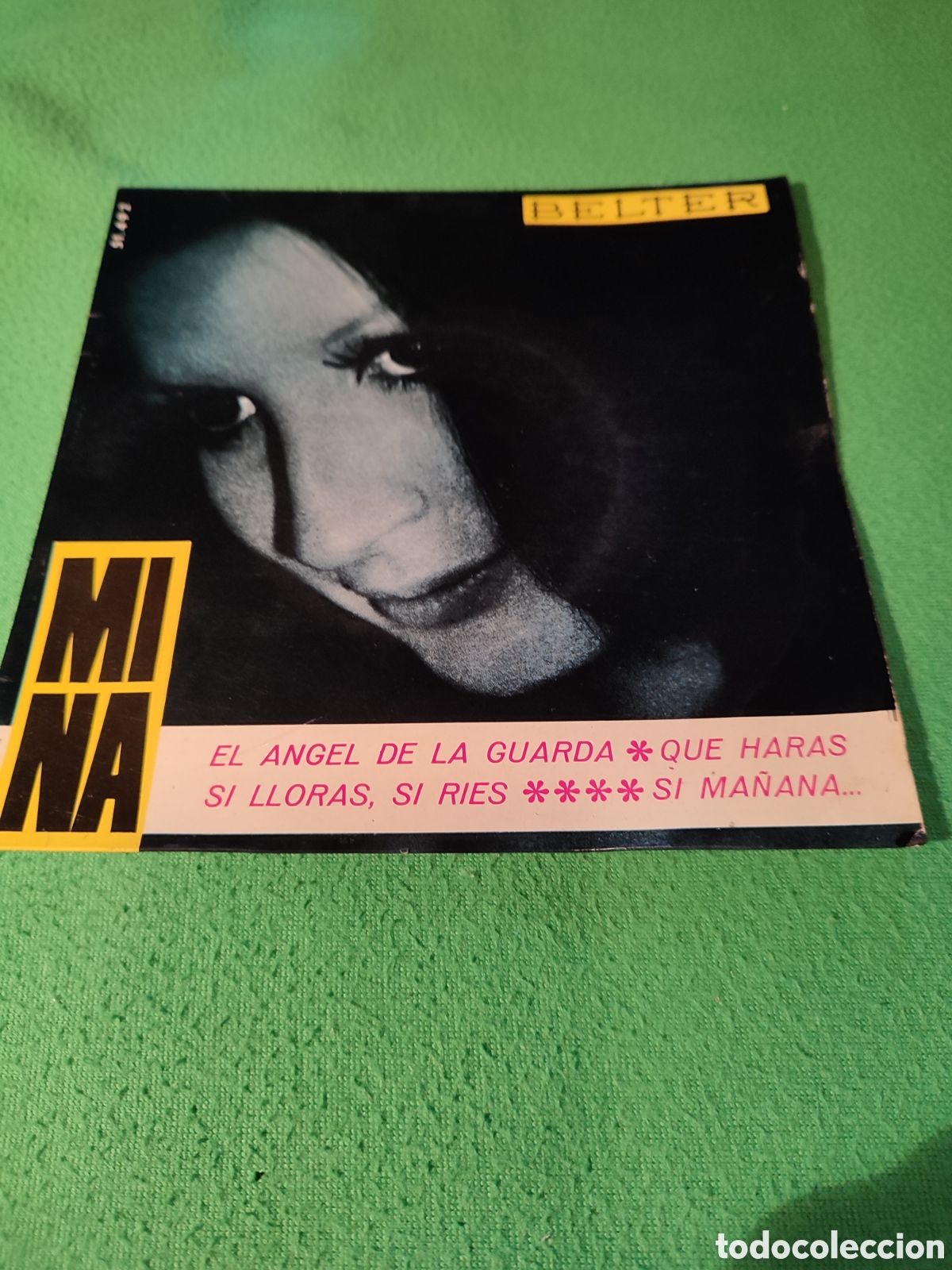 Discos de vinilo: Mina - El &aacute;ngel de la guarda+ 3 - Foto 1