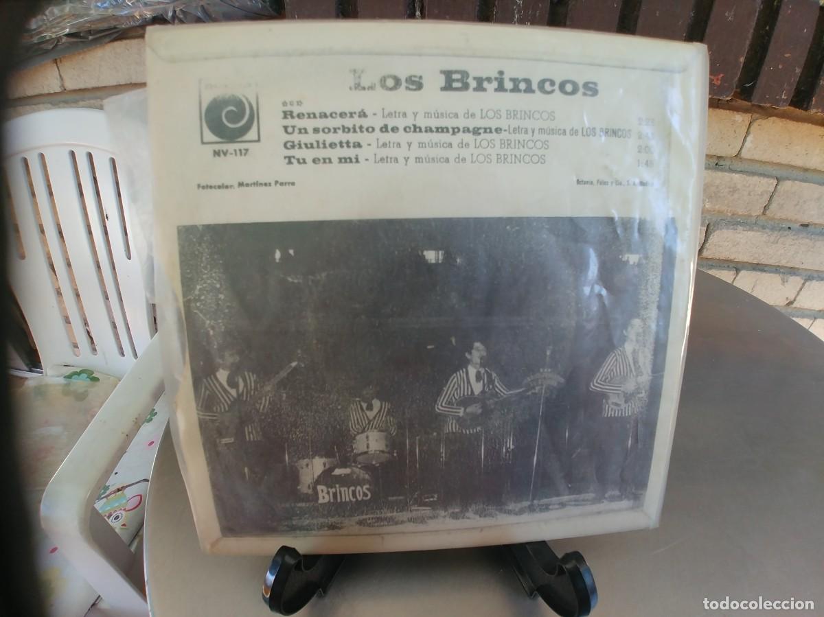 Discos de vinilo: LOS BRINCOS-EP RENACERA +3 - Foto 2
