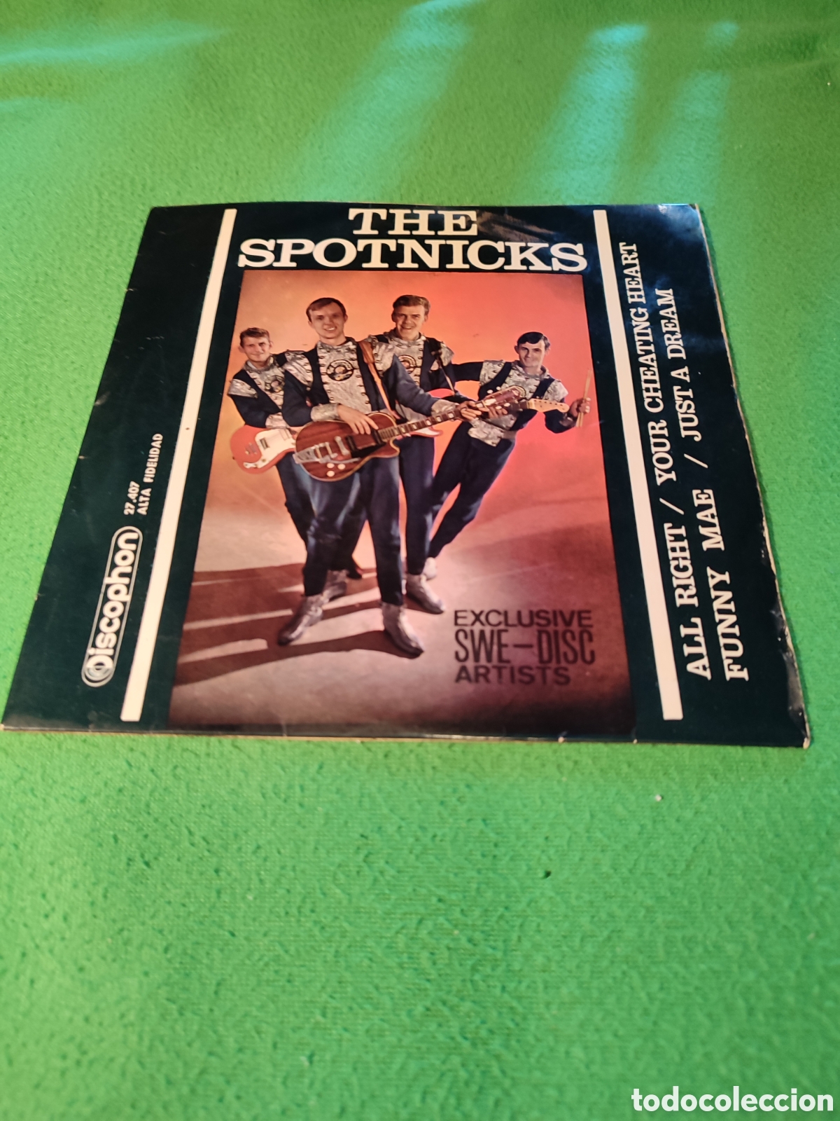 Discos de vinilo: The Spotnicks - All right+ 3 - Foto 1