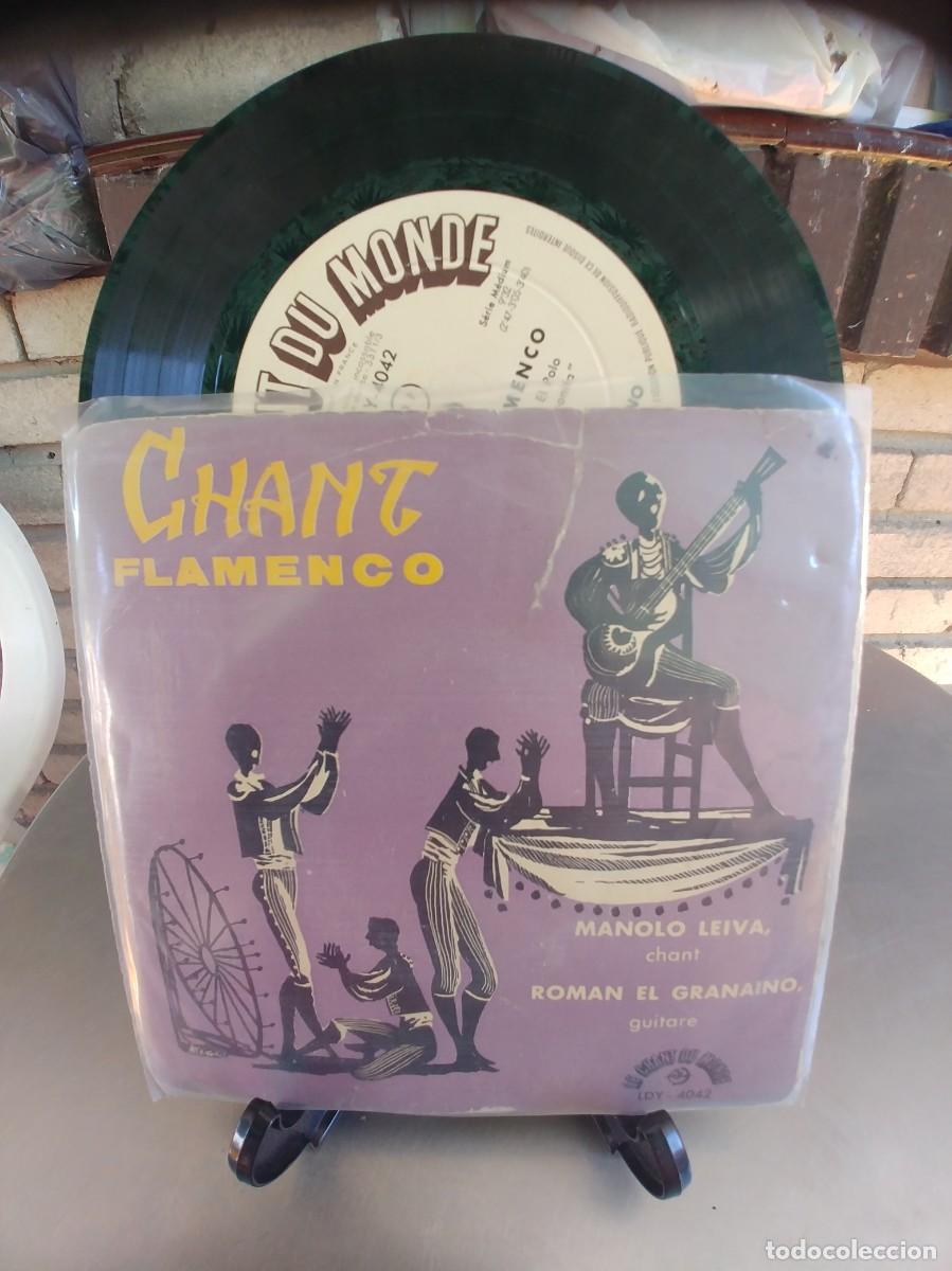 Discos de vinilo: MANOLO LEIVA-EP TIENTOS +5-EDIC.FRANCESA - Foto 1
