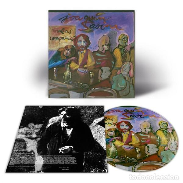 Discos de vinilo: Joaqu&iacute;n Sabina - Malas Compa&ntilde;&iacute;as - Foto 2