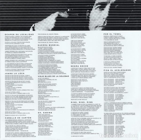 Discos de vinilo: Joaqu&iacute;n Sabina - Ruleta Rusa - Foto 6