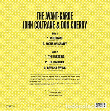 Discos de vinilo: John Coltrane & Don Cherry - The Avant-Garde - Foto 2