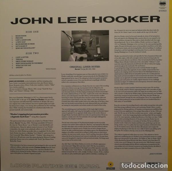 Discos de vinilo: John Lee Hooker - Burnin - Foto 2