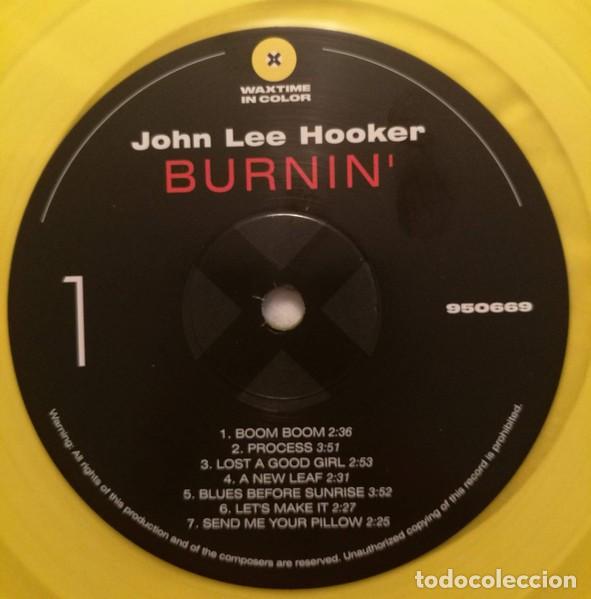 Discos de vinilo: John Lee Hooker - Burnin - Foto 3