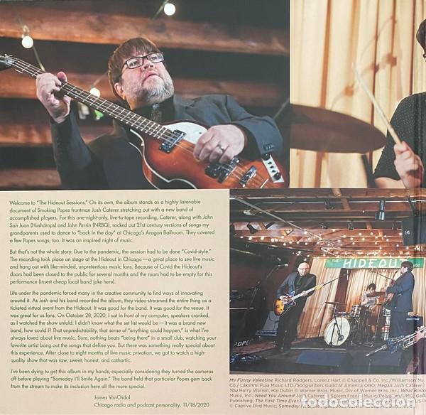 Discos de vinilo: Josh Caterer - The Hideout Sessions - Foto 2