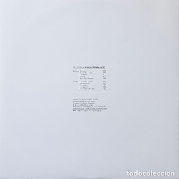 Discos de vinilo: Joy Division - Unknown Pleasures - Foto 7