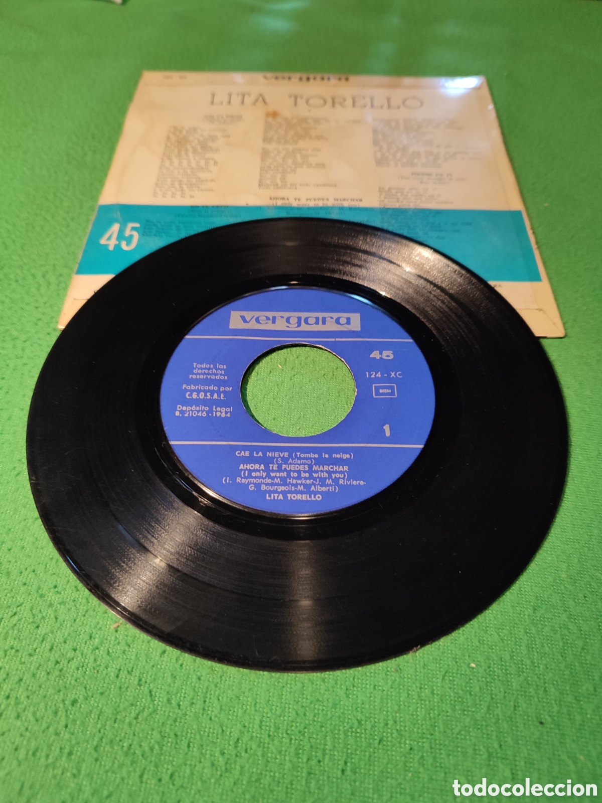 Discos de vinilo: Lita Torello - Cae la nieve+ 3 - Foto 2