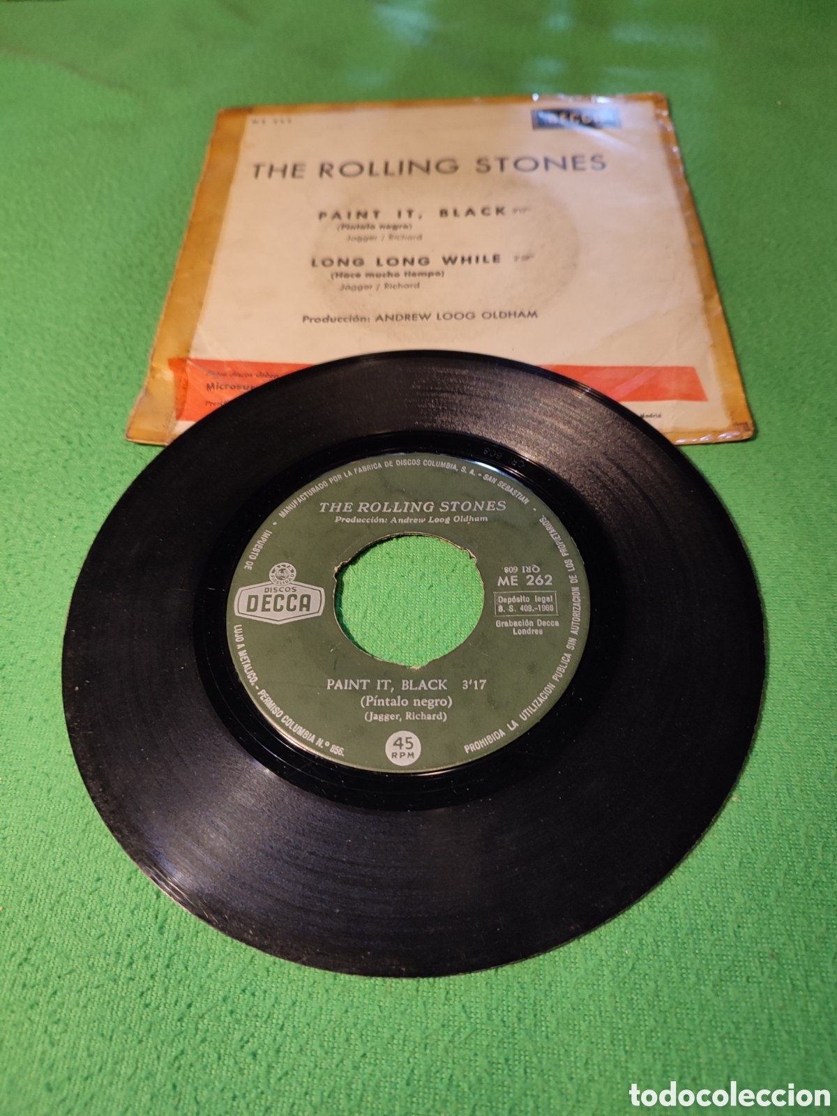 Discos de vinilo: The Rolling Stones - Paint in black - Foto 2