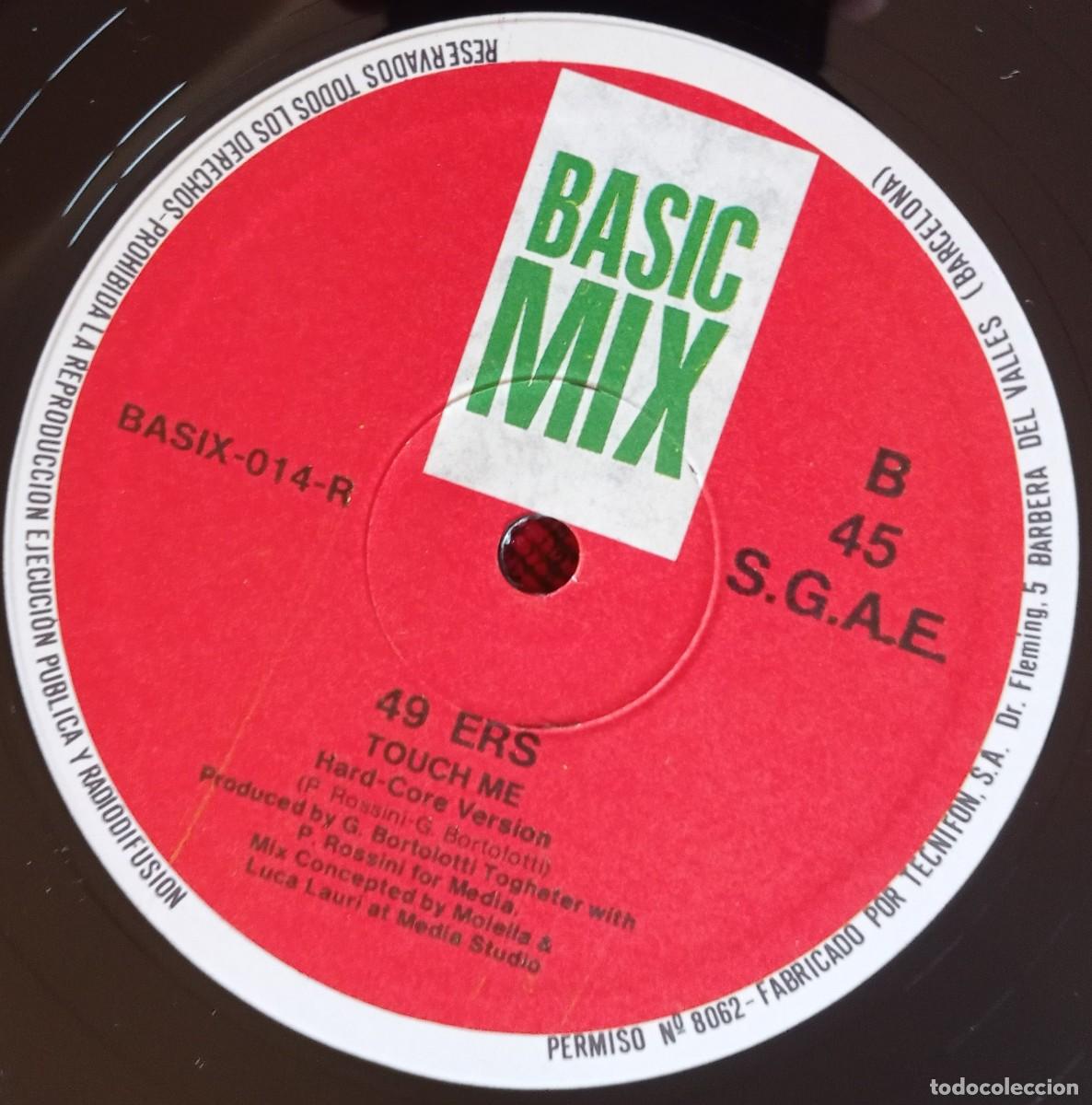 Discos de vinilo: 49 ERS ** Touch Me - Remix ** 1990 MAXI SINGLE VINILO - Foto 4