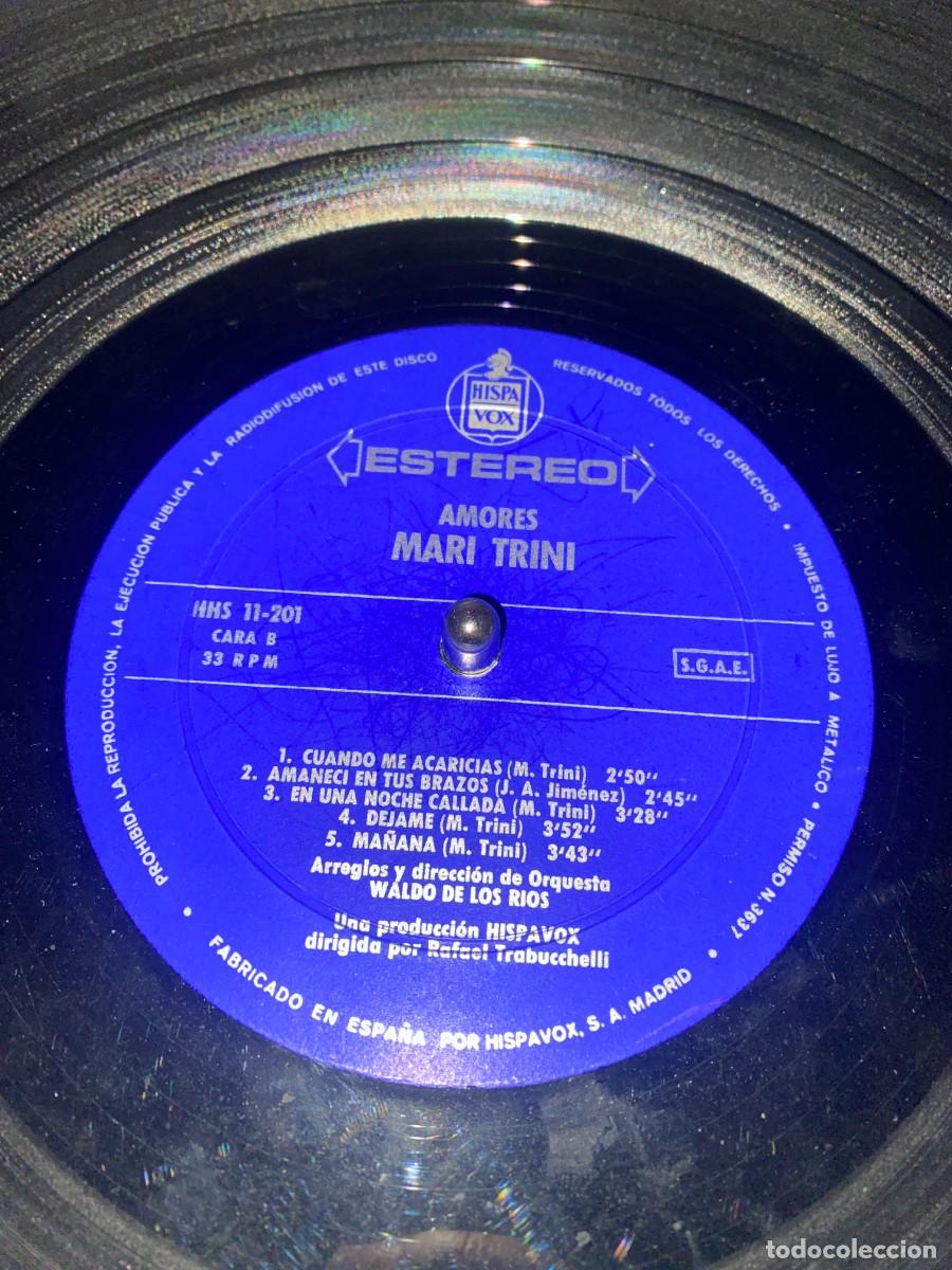 Discos de vinilo: MARI TRINI AMORES VINILO - Foto 3