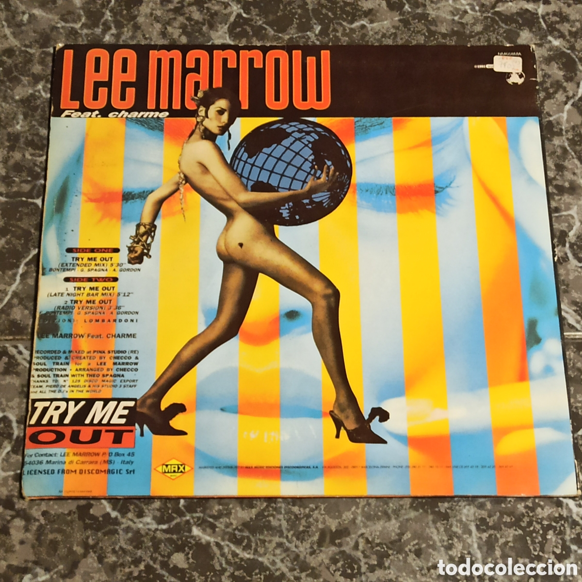 Discos de vinilo: Lee Marrow Feat. Charme &lrm;&ndash; Try Me Out - Foto 2