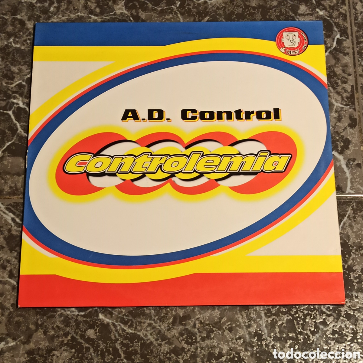Discos de vinilo: A.D. Control - Controlemia (12&rdquo;) - Foto 1