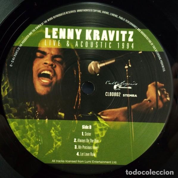 Discos de vinilo: Lenny Kravitz - Live & Acoustic 1994 - Foto 4