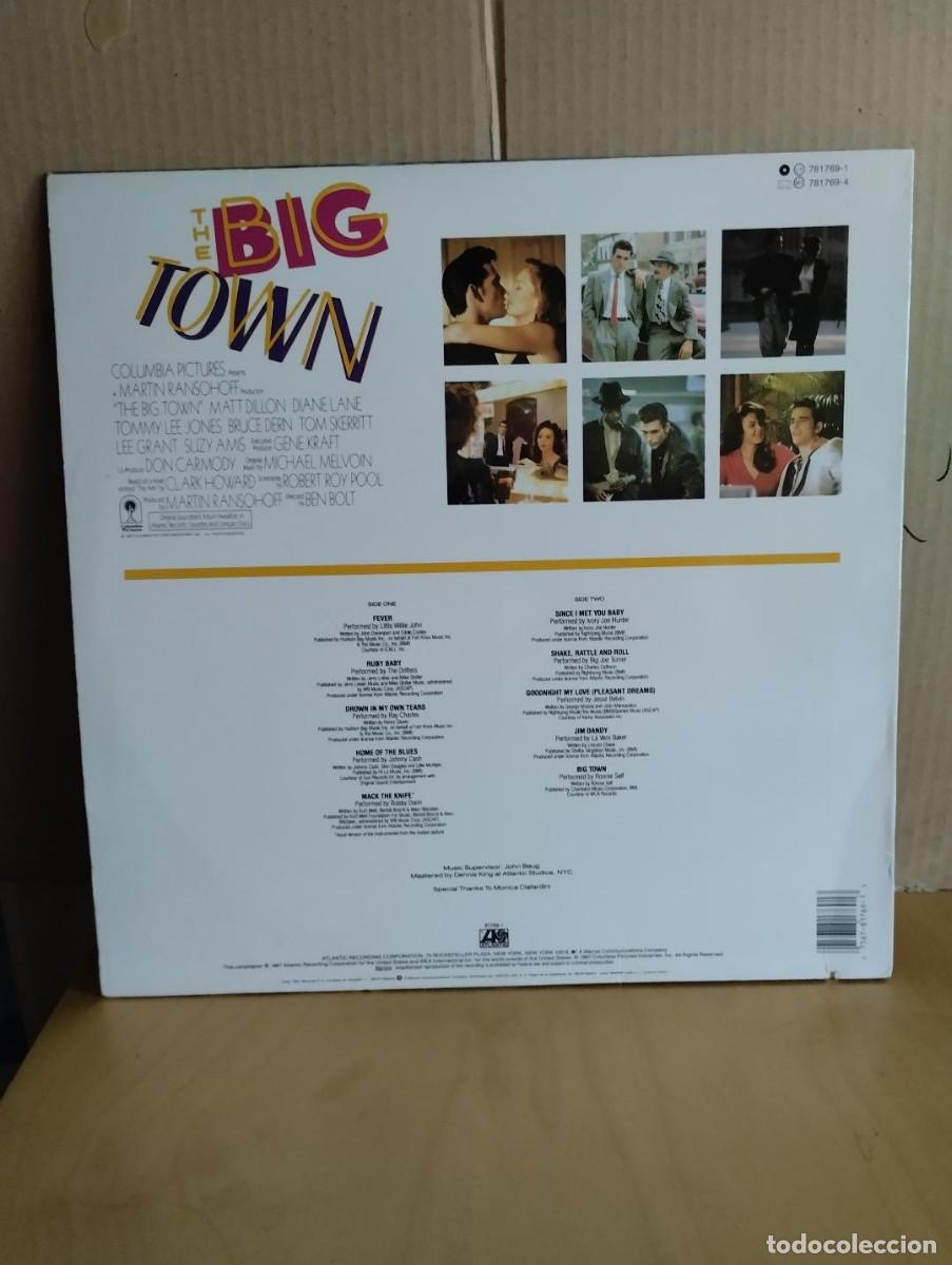 Discos de vinilo: B.S.O. ---- THE BIG TOWN - Foto 2
