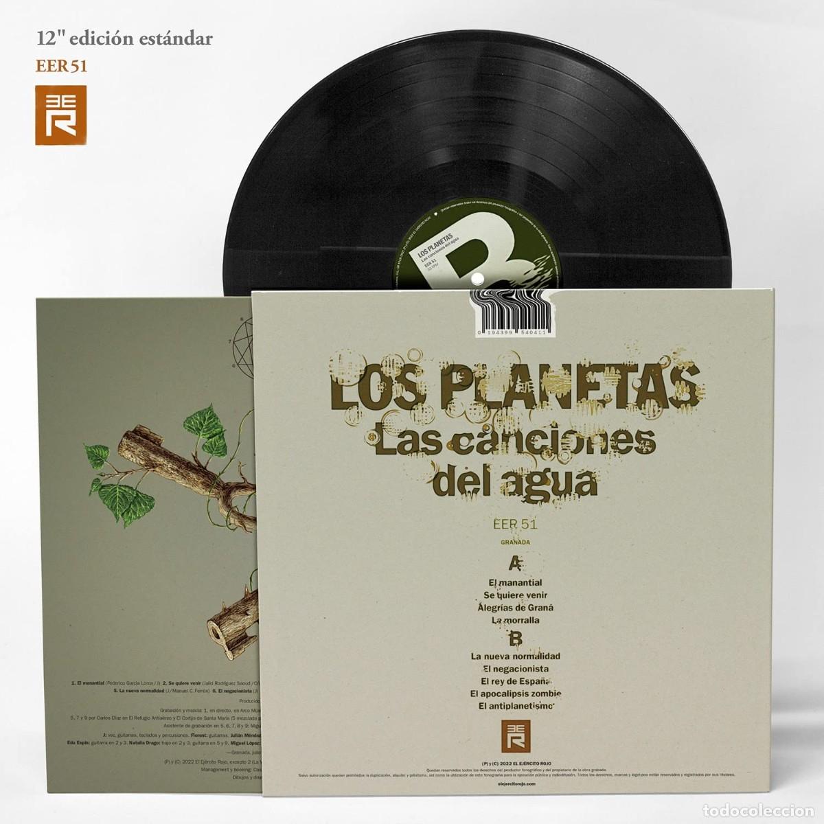 Discos de vinilo: Los Planetas - Las Canciones Del Agua - Foto 3