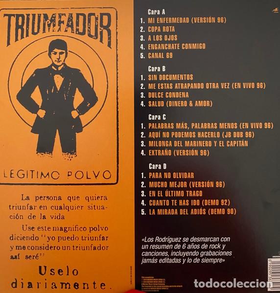 Discos de vinilo: Los Rodriguez - Hasta Luego - Foto 2