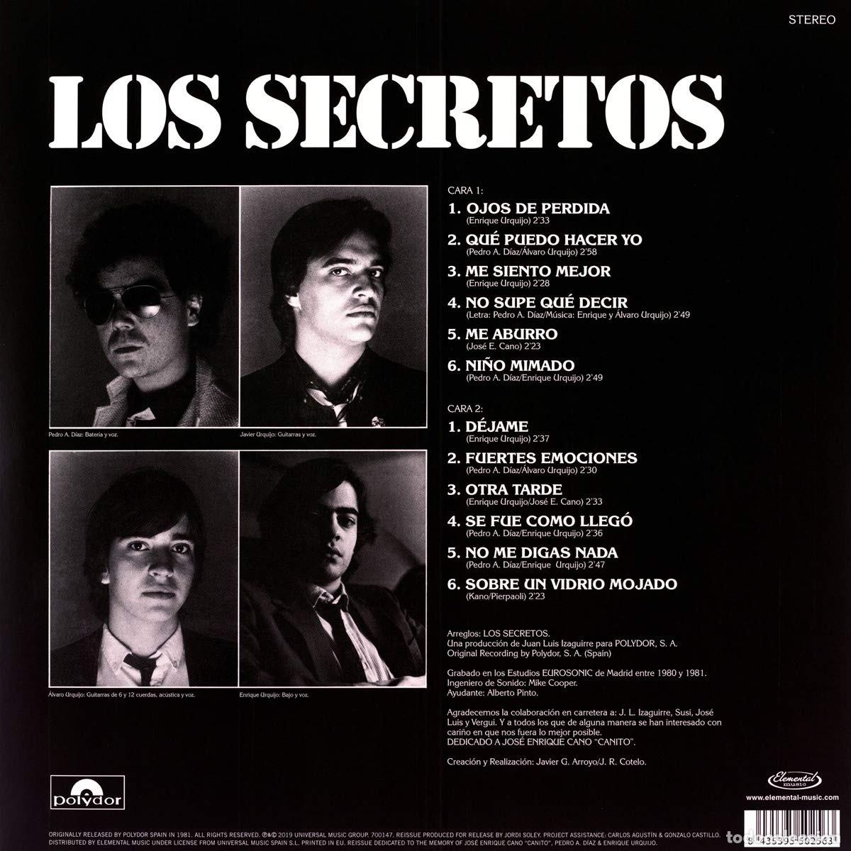 Discos de vinilo: Los Secretos - Los Secretos - Foto 2
