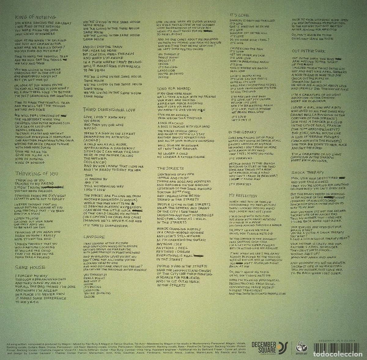 Discos de vinilo: Magon - Out In The Dark - Foto 2