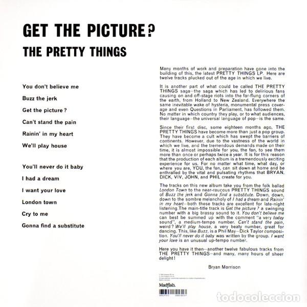 Discos de vinilo: The Pretty Things - Get The Picture? - Foto 2
