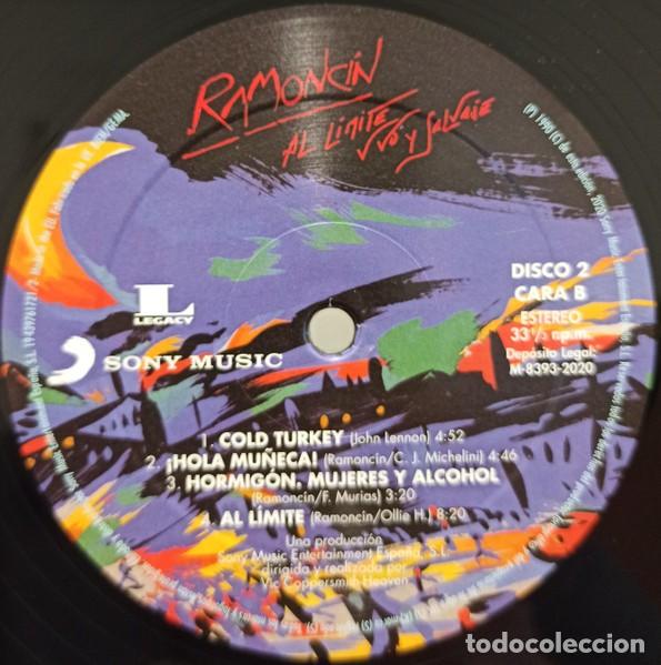 Discos de vinilo: Ramonc&iacute;n - Al L&iacute;mite, Vivo Y Salvaje - Foto 6
