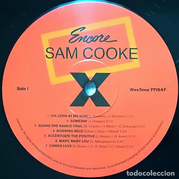 Discos de vinilo: Sam Cooke - Encore - Foto 3