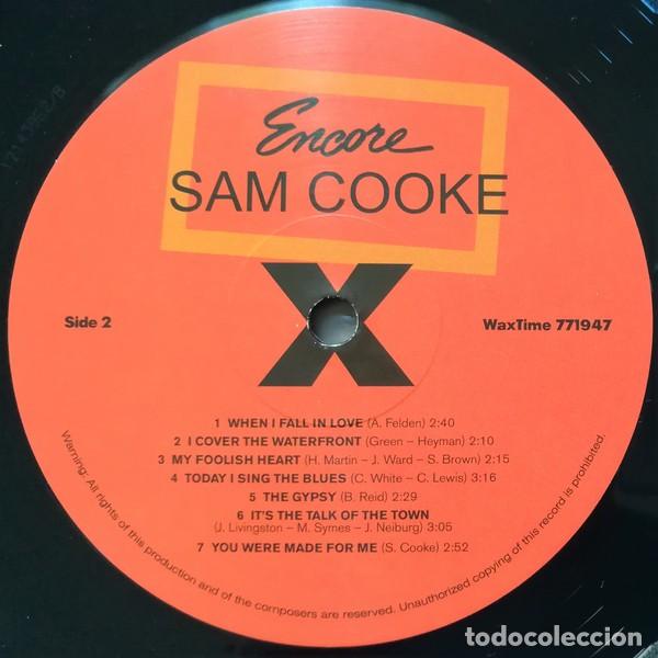 Discos de vinilo: Sam Cooke - Encore - Foto 4