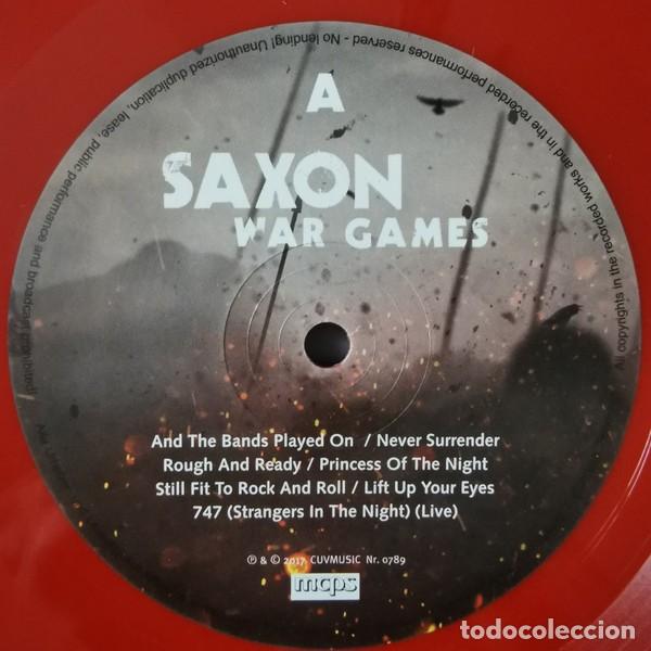 Discos de vinilo: Saxon - War Games - Foto 4