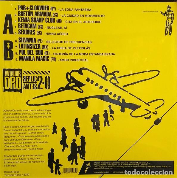 Discos de vinilo: Various - Aviador Dro / Replicantes 2.0 Reprogramado - Foto 2